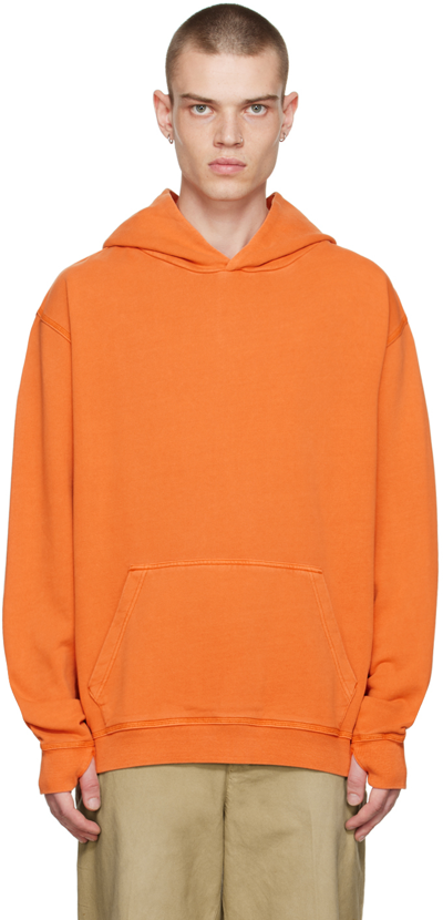 Ymc You Must Create Orange Trugoy Hoodie In 80 Orange