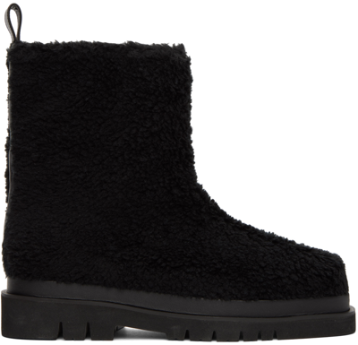 Recto Black Sherpa Alex Boots