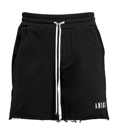 Amiri Logo Shorts In Black