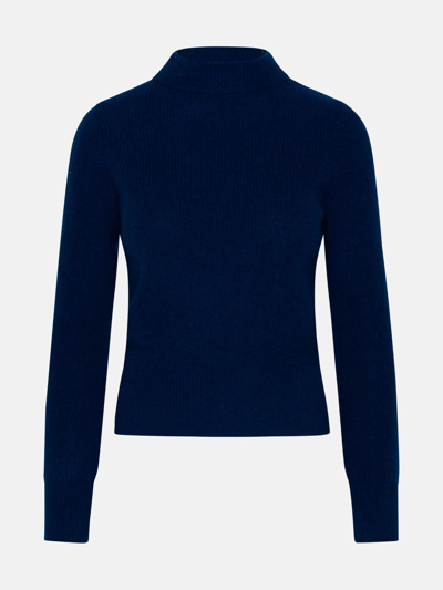Brodie Cashmere Plexiglass Blue Cachemire Sweater
