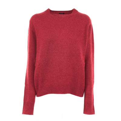 Aspesi Crewneck Sweater In Rosso