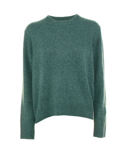 Aspesi Crewneck Jumper In Pavone