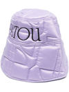 PATOU LAVENDER POLYAMIDE BUCKET HAT