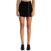 Alyx Ribbed-knit Mini Skirt In Black