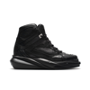 Alyx Mono Hiking Pebbled-leather High-top Sneakers In Black