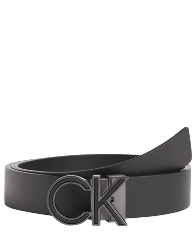 Marca Calvin KleinCalvin Klein Mono Plaque Belt W90 Black 