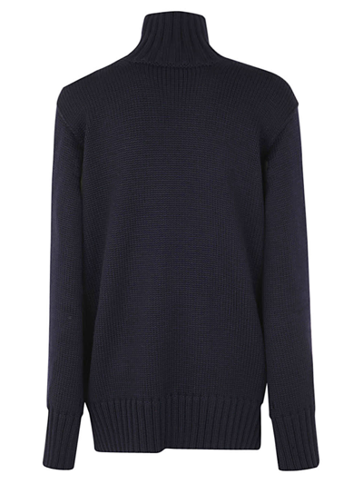 Jil Sander Sweater Tn Ls In Midnight