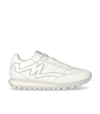 Marc Jacobs Side Logo-patch Low-top Sneakers In Bianco