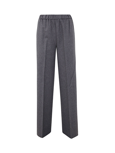 Seventy Wool Flannel Trouser In Ardesia