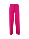 Seventy Womens Purple Other Materials Pants In Fuxia