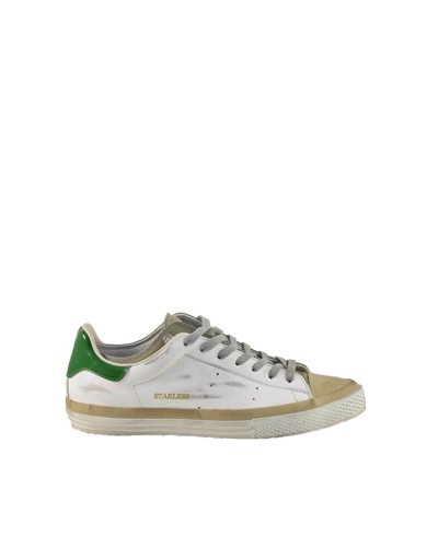 Hidnander Shoes Men's White / Green Sneakers