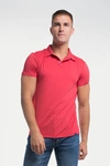 Barbell Apparel Havok Polo Shirt In Crimson