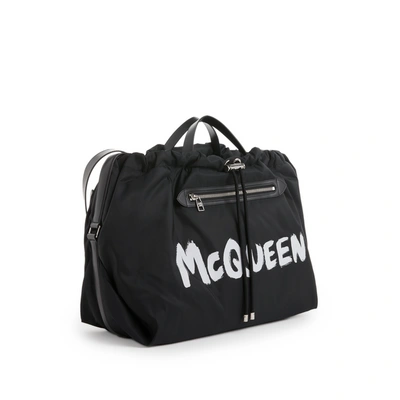 Alexander Mcqueen The Bundle Mcqueen Graffiti Bag