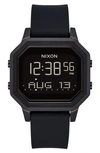 Nixon Siren Digital Watch, 36mm In All Black