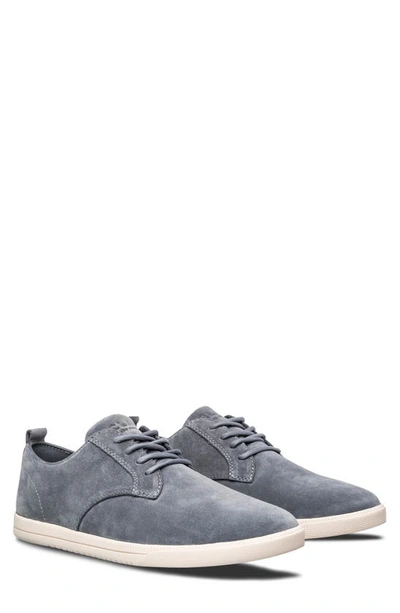 Clae Ellington Sneaker In Pearl Grey Suede