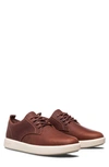 Clae Ellington Sneaker In Chestnut Leather