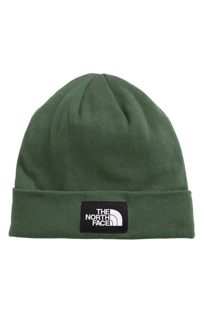 The North Face Dock Worker Beanie In Green