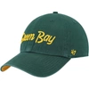 47 '47 GREEN GREEN BAY PACKERS CROSSTOWN CLEAN UP ADJUSTABLE HAT