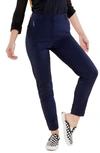 Anatomie The Curvy Straight Leg Pats In Navy