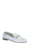 Paul Green Daphne Flat In White Leather
