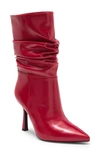 Jeffrey Campbell Guillo Pointed Toe Boot In Red