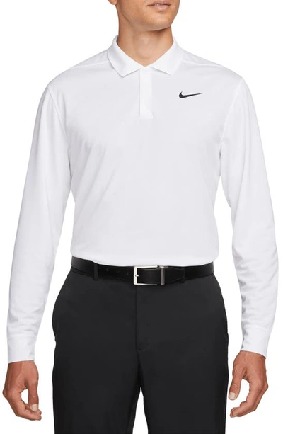 NIKE DRI-FIT VICTORY LONG SLEEVE GOLF POLO