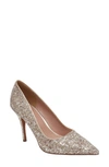 Linea Paolo Payton Pointy Toe Pump In Light Gold