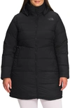 The North Face Metropolis Water Repellent 550 Fill Power Down Hooded Parka In Tnf Black