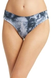 Honeydew Intimates Bailey Thong In Odyssey Tie-dye