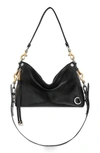 Rebecca Minkoff Mab Zip Leather Crossbody Bag In Black