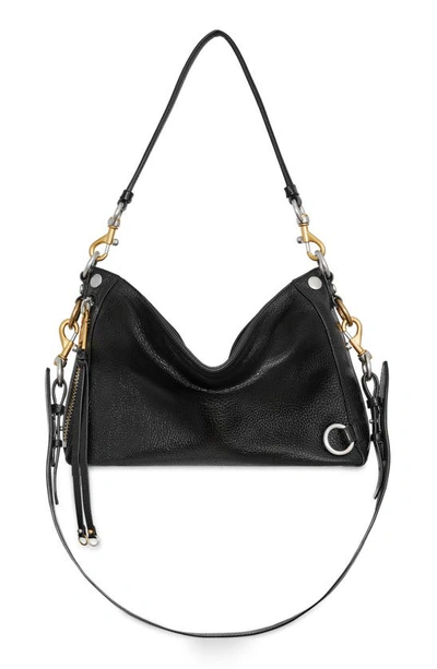Rebecca Minkoff Mab Zip Leather Crossbody Bag In Elephant