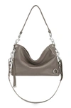 Rebecca Minkoff M.a.b. Leather Crossbody Bag In Deep Taupe