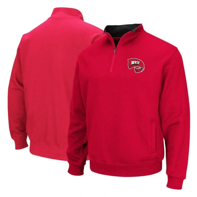 Colosseum Red Western Kentucky Hilltoppers Tortugas Quarter-zip Sweatshirt