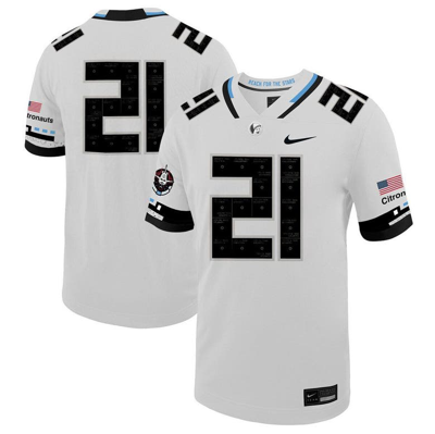 Nike #21 White Ucf Knights Untouchable Football Jersey