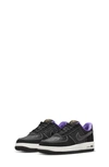 Nike Kids' Air Force 1 Lv8 Sneaker In Black/ Iron Grey/ White/ Black
