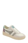 Gola Classics Grandslam Trident Sneaker In White/ Lightgrey/ Greenmist