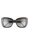 TOM FORD MAEVE 55MM GRADIENT BUTTERFLY SUNGLASSES