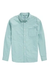 Vineyard Vines Classic Fit Gingham Button-down Shirt In Starboard Green
