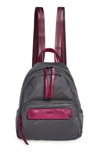 Mz Wallace Small Madison Backpack In Ash