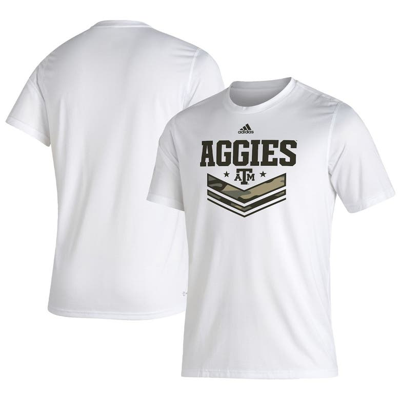 Adidas Originals Men's Adidas White Arizona State Sun Devils Military-inspired Appreciation Creator T-shirt