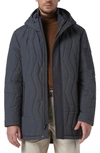 Andrew Marc Foley Water Resistant Jacket In Charcoal