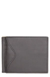 Royce New York Personalized Rfid Leather Money Clip Card Case In Black- Deboss