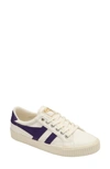 Gola Tennis Mark Cox Sneaker In Offwhite/ Violet