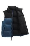 The North Face Navy 1996 Retro Nuptse Vest In Blue