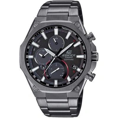 Pre-owned Casio Edifice Eqb-1100ydc-1ajf Flat Design Smartphone Link Bluetooth Men's Watch