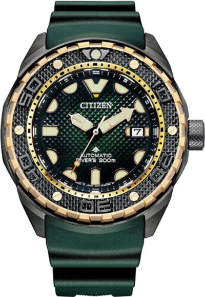Pre-owned Citizen Promaster Marine Nb6006-02x Mechanical Automatic Diver Watch 200m Japan