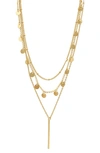 ADORNIA SET OF 3 WATER RESISTANT CHAIN NECKLACES