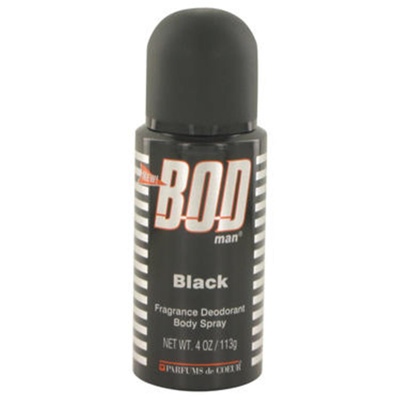 Parfums De Coeur 526520 4 oz Fragrance Body Spray Bod Man Black Cologne For Men