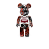 Medicom Toy Black Be@rbrick Flor@ 400％ Figure In Black