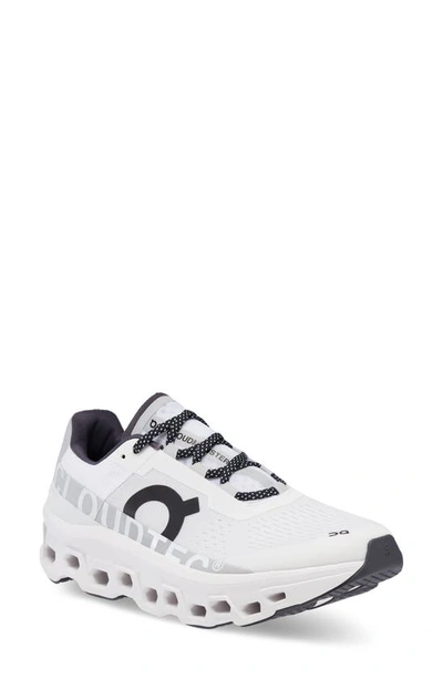 On Cloudmster Running Shoe In White